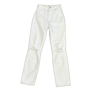 NWT Rolla’s white Dusters high rise slim jeans sz 26
